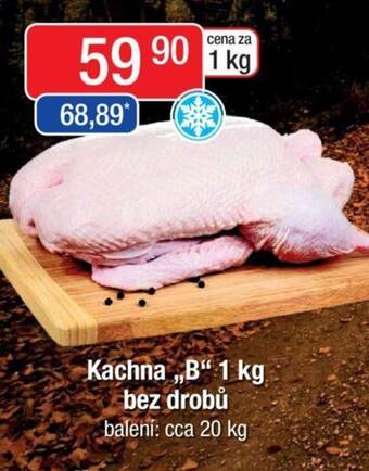 Qanto Kachna ,,B" 1 kg bez drobů nabídka