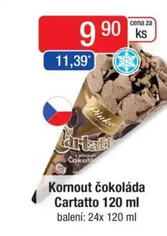 Qanto Kornout čokoláda Cartatto 120 ml nabídka