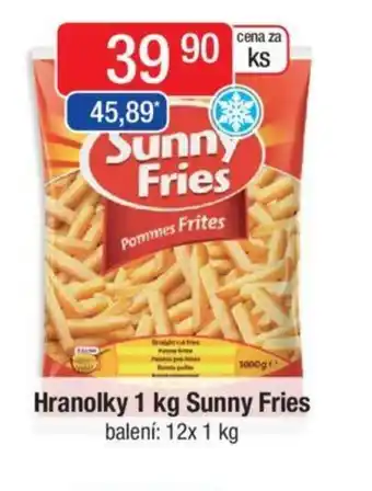 Qanto Hranolky 1 kg Sunny Fries nabídka
