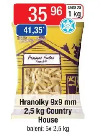 Qanto Hranolky 9x9 mm 2,5 kg Country at House nabídka