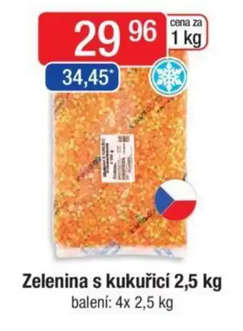 Qanto Zelenina s kukuřicí 2,5 kg nabídka