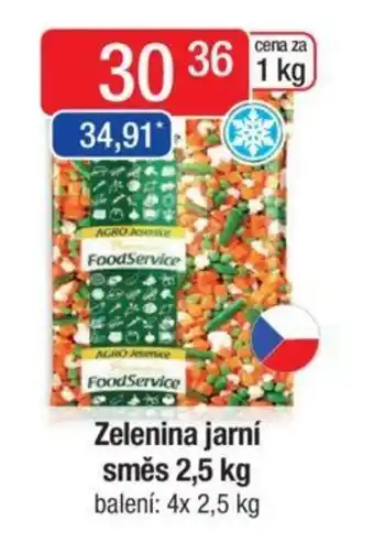Qanto Zelenina jarní směs 2,5 kg nabídka