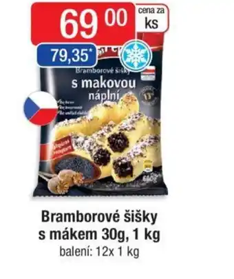 Qanto Bramborové šišky s mákem 30g, 1 kg nabídka