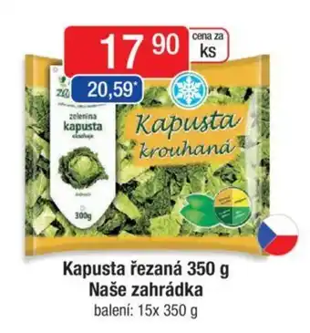 Qanto Kapusta řezaná 350 g Naše zahrádka nabídka
