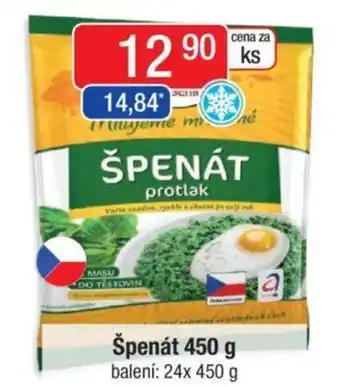Qanto Špenát 450 g nabídka