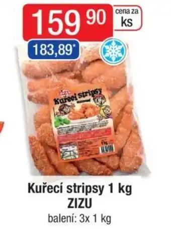 Qanto Kuřecí stripsy 1 kg ZIZU nabídka