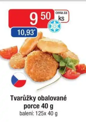 Qanto Tvarůžky obalované porce 40 g nabídka