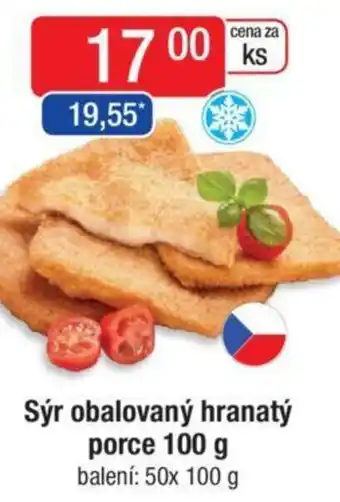 Qanto Sýr obalovaný hranatý porce 100 g nabídka