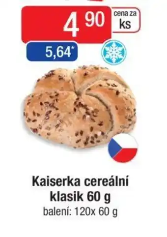 Qanto Kaiserka cereální klasik 60 g nabídka