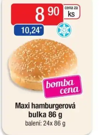 Qanto Maxi hamburgerová bulka 86 g nabídka