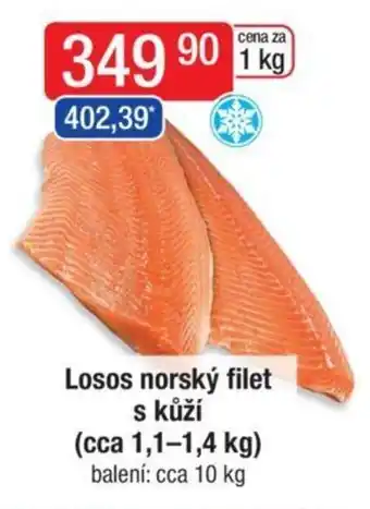 Qanto Losos norský filet s kůží (cca 1,1-1,4 kg) nabídka