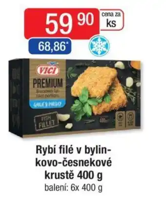 Qanto Rybí filé v bylin-kovo-česnekové krustě 400 g nabídka