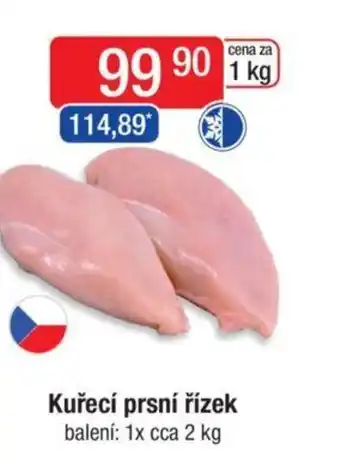 Qanto Kuřecí prsní řízek nabídka