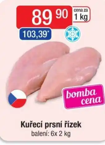 Qanto Kuřecí prsní řízek nabídka