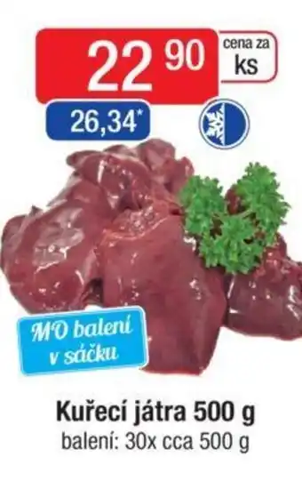 Qanto Kuřecí játra 500 g nabídka