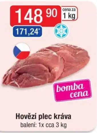 Qanto Hovězí plec kráva nabídka