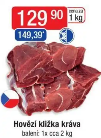 Qanto Hovězí kližka kráva nabídka