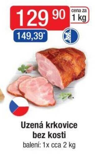 Qanto Uzená krkovice bez kosti nabídka