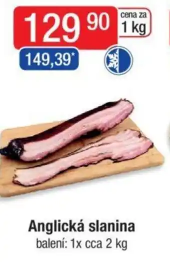 Qanto Anglická slanina nabídka