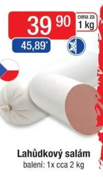 Qanto Lahůdkový salám nabídka