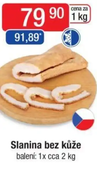 Qanto Slanina bez kůže nabídka