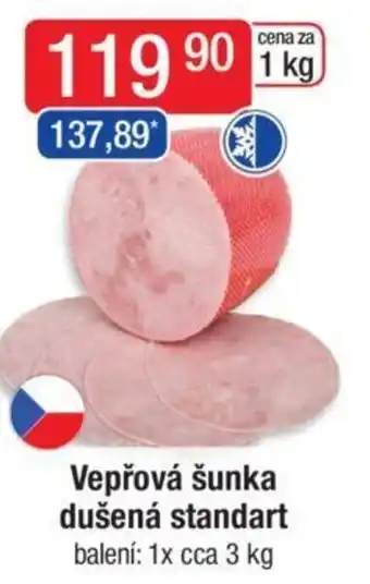 Qanto Vepřová šunka dušená standart nabídka