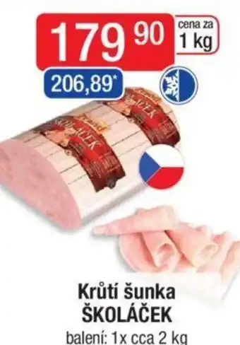 Qanto Krůtí šunka ŠKOLÁČEK nabídka