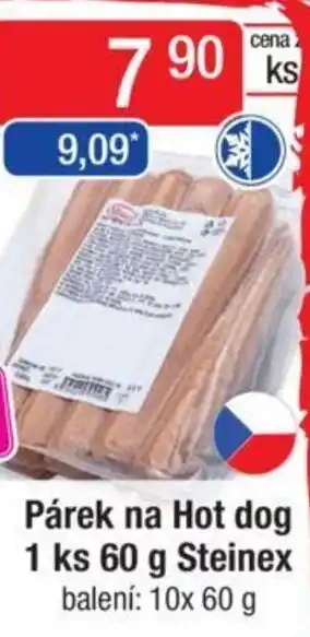 Qanto Párek na Hot dog 1 ks 60 g Steinex nabídka