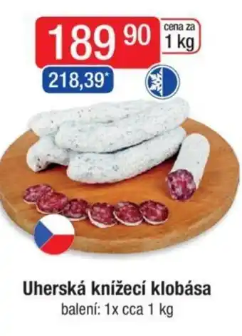 Qanto Uherská knížecí klobása nabídka