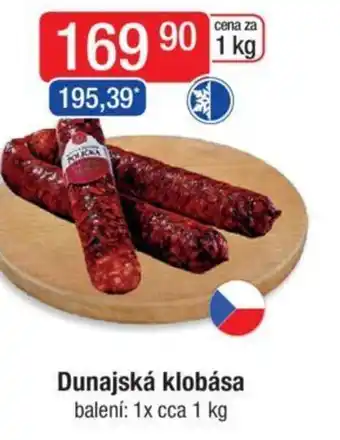 Qanto Dunajská klobása nabídka