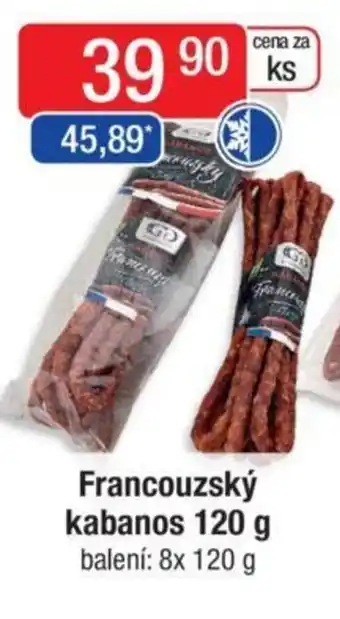Qanto Francouzský kabanos 120 g nabídka
