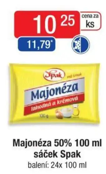 Qanto Majonéza 50% 100 ml sáček Spak nabídka