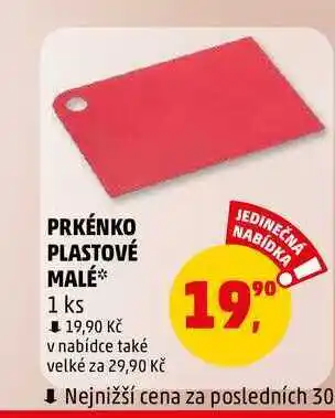 Penny Market Prkénko plastové malé, 1 ks nabídka