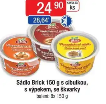 Qanto Sádlo Brick 150 g s cibulkou, s výpekem, se škvarky nabídka