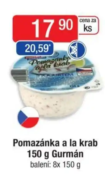 Qanto Pomazánka a la krab 150 g Gurmán nabídka