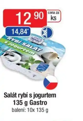 Qanto Salát rybí s jogurtem 135 g Gastro nabídka