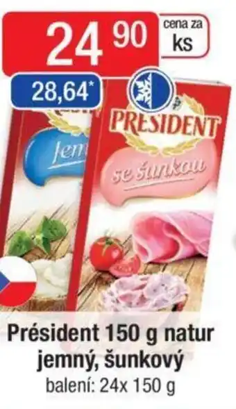 Qanto Président 150 g natur jemný, šunkový nabídka