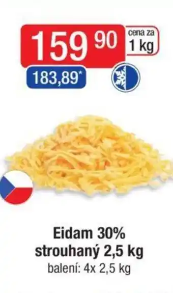 Qanto Eidam 30% strouhaný 2,5 kg nabídka