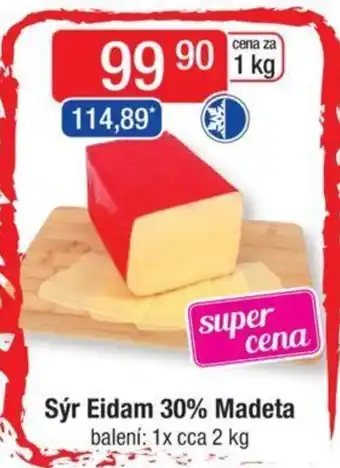 Qanto Sýr Eidam 30% Madeta nabídka