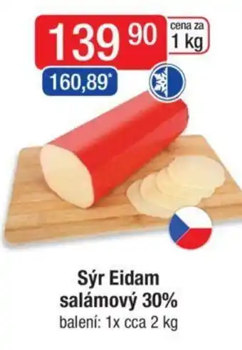 Qanto Sýr Eidam salámový 30% nabídka