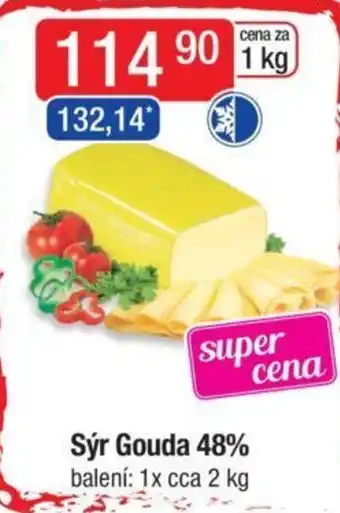 Qanto Sýr Gouda 48% nabídka