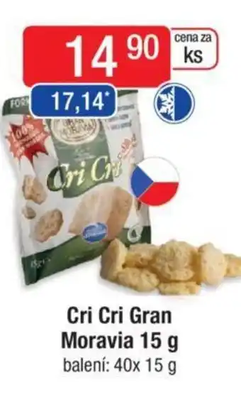 Qanto Cri Cri Gran Moravia 15 g nabídka