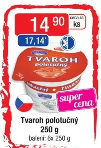 Qanto Tvaroh polotučný 250 g nabídka
