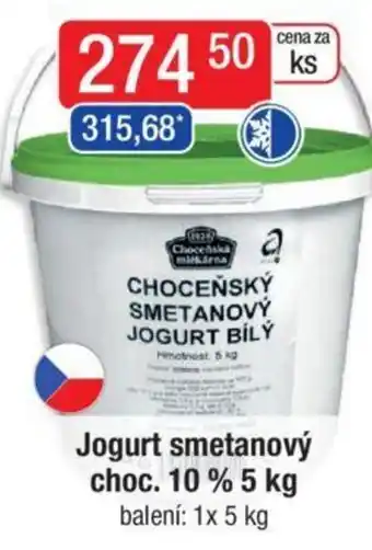 Qanto Jogurt smetanový choc. 10 % 5 kg nabídka
