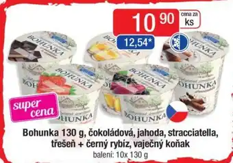 Qanto Bohunka 130 g, čokoládová, jahoda, stracciatella, třešeň + černý rybíz, vaječný koňak nabídka