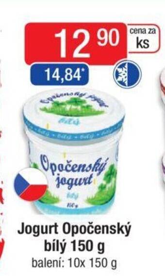 Qanto Jogurt Opočenský bílý 150 g nabídka