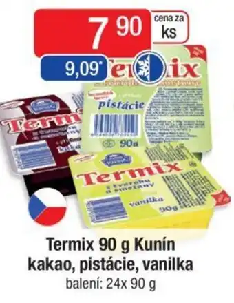 Qanto Termix 90 g Kunín kakao, pistácie, vanilka nabídka