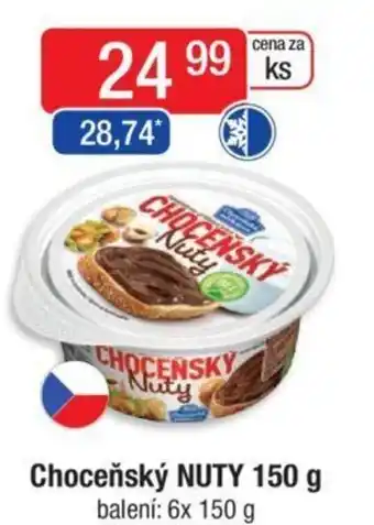 Qanto Choceňský NUTY 150 g nabídka