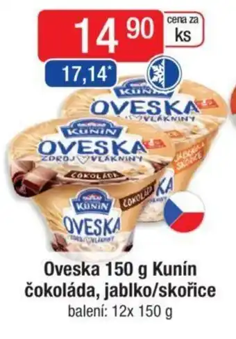 Qanto Oveska 150 g Kunín čokoláda, jablko/skořice nabídka