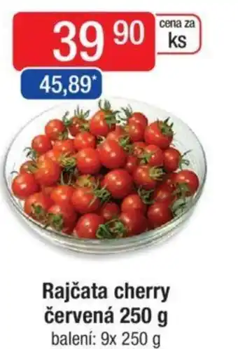 Qanto Rajčata cherry Červená 250 g nabídka